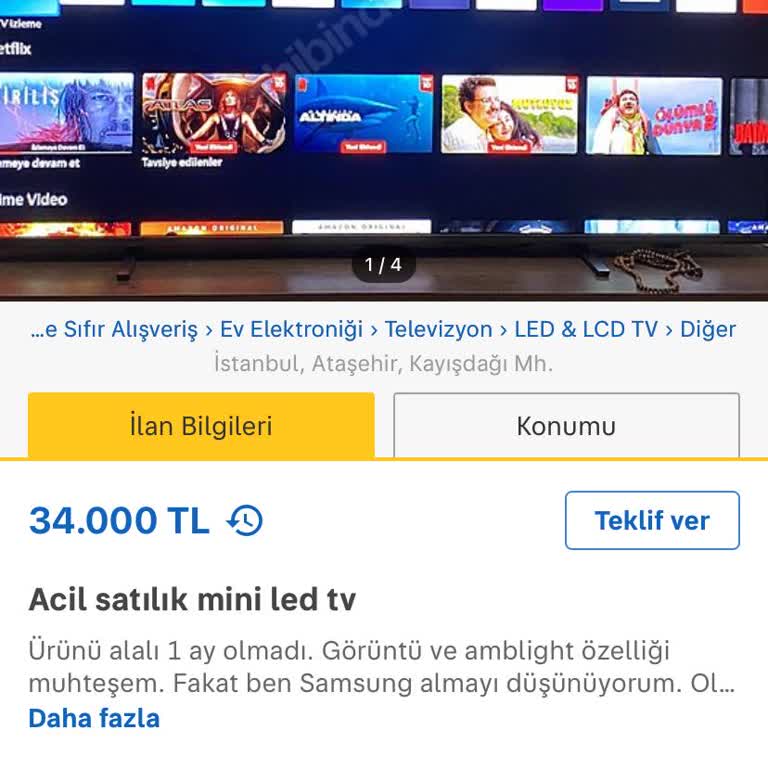 Philips TV'ye Uygulama Yüklenmiyor