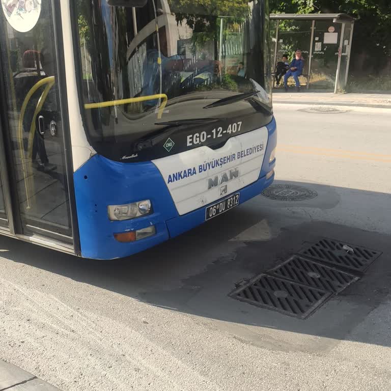 EGO Genel Müdürlüğü EGO 408 No 06DU8312 Numaralı Otobüs Şoförünün Yakışıksız Üslubu