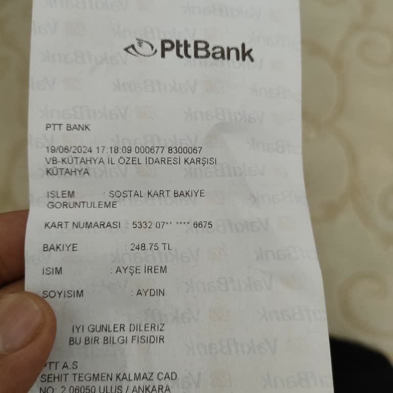 VakıfBank ATM Hesaptan Düşen Parayı Vermedi