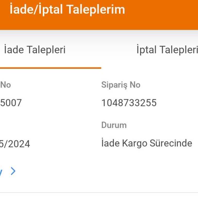 Koçtaş Online Satış ve İade Sorunu