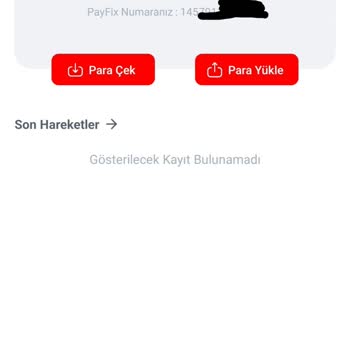 Payfix Hesabımdan Paramı Çekemiyorum