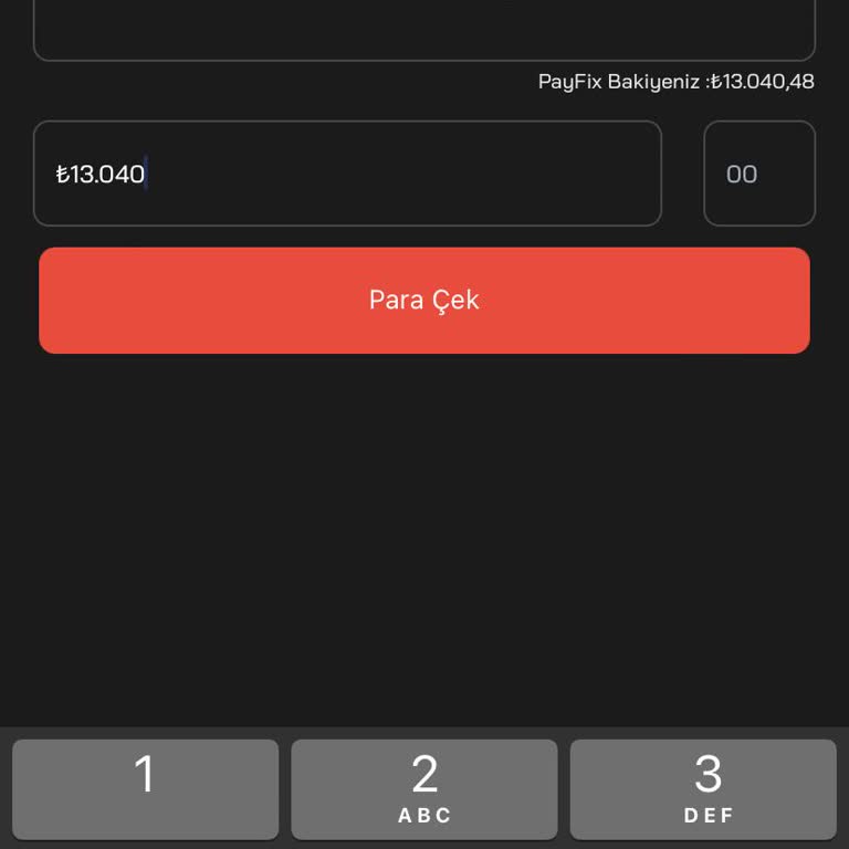 PayFix Para Çekim Hatası