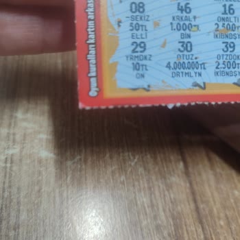 10 TL'ye Kazı Kazan Kaldımı