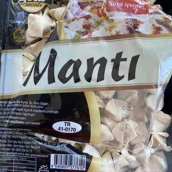 Gold Mantı Tarihi Geçmemiş Halde Küflenen Ürün