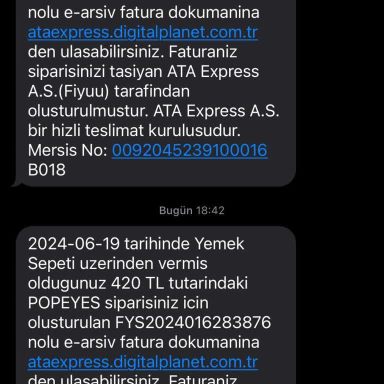 Avcılar Popeyes Şubesi Şikayet