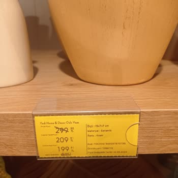 Evidea Reyon Fiyatı İle Kasa Fiyatı Farklı