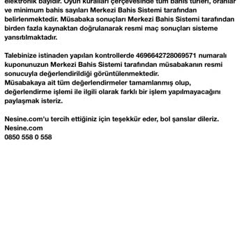 Nesine Tutmuş Kuponumu Ödemiyor.