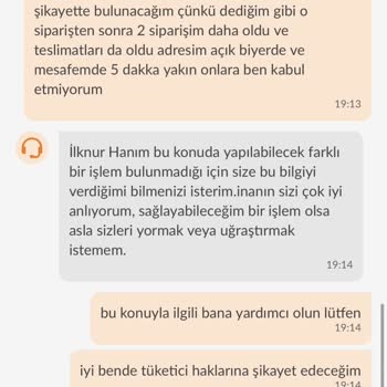 Trendyol Yemek Hizmeti Sorunu Ve Teslimat Problemi