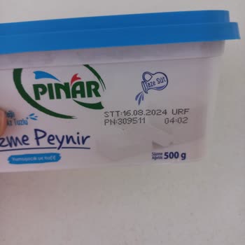 Pınar Et ve Süt Süzme Peynir Kıvam Şikayeti