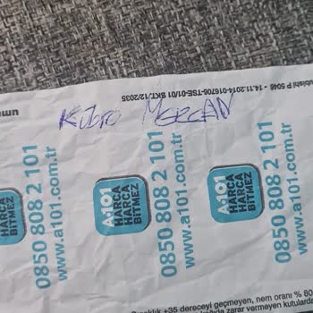 A101 Mağaza İçi Şikayet