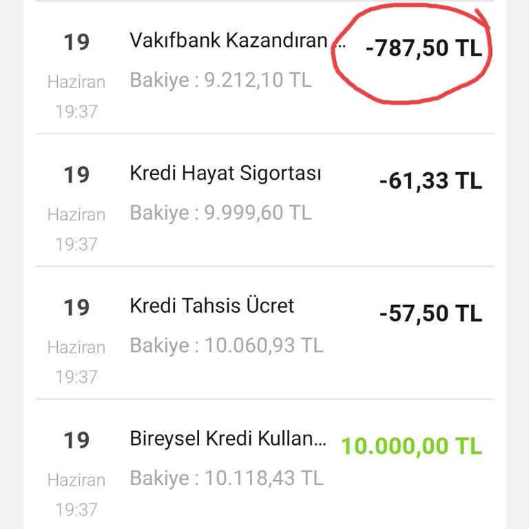 VakıfBank Kazandıran Tarife Ücreti Adı Altında Fazladan Para Alındı