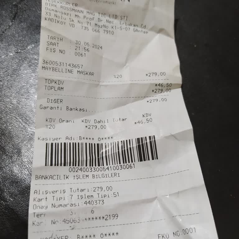 Rossmann Alışveriş, Ürün Şikayeti