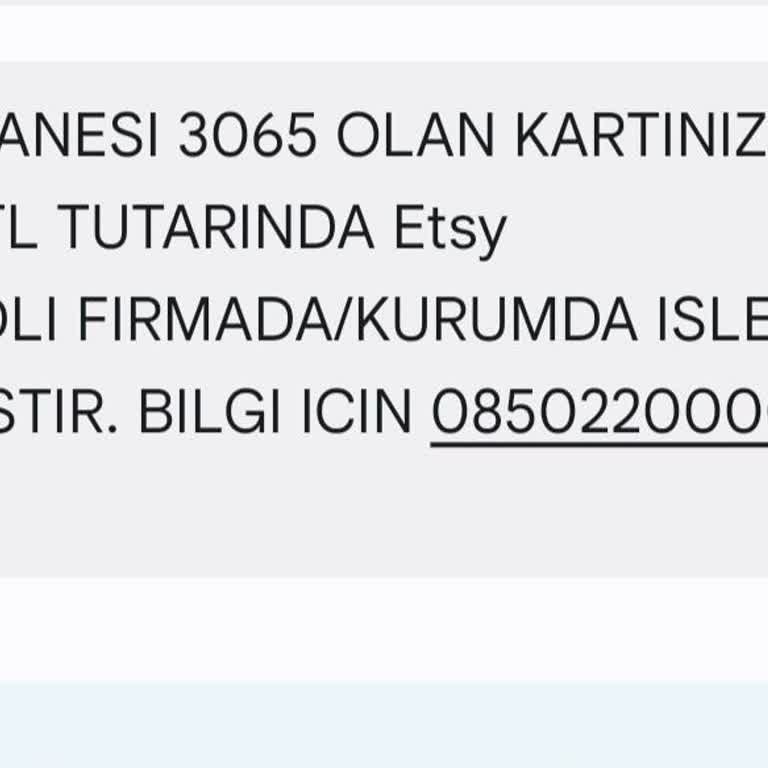 Ziraat Bankası Kredi Kartımla Bilgim Dışında Yapılan Harcama!
