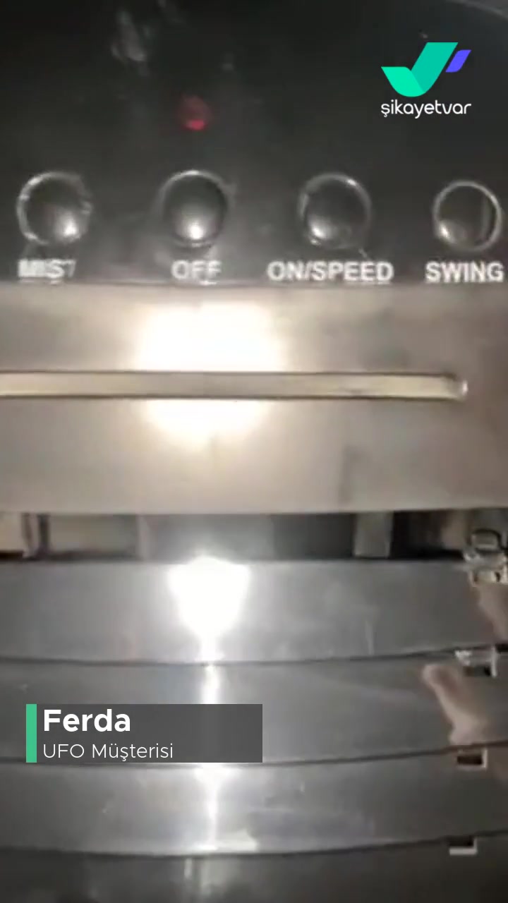 UFO Ateac-01 Uzaktan Kumandalı Soğuk Buharlı İyonizerli Hava Soğutucu... videonun kapak resmi