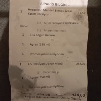 Köfteci Yusuf Olmayan Ürün Yerine Kafalarına Göre Ürün Yolluyorlar