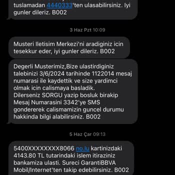Garanti Bankası Bilgim Dışında Olan İşlem İçin Yardımcı Olmuyor