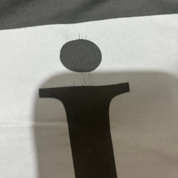 Mavi T-shirt Baskı Ve Renk Solması