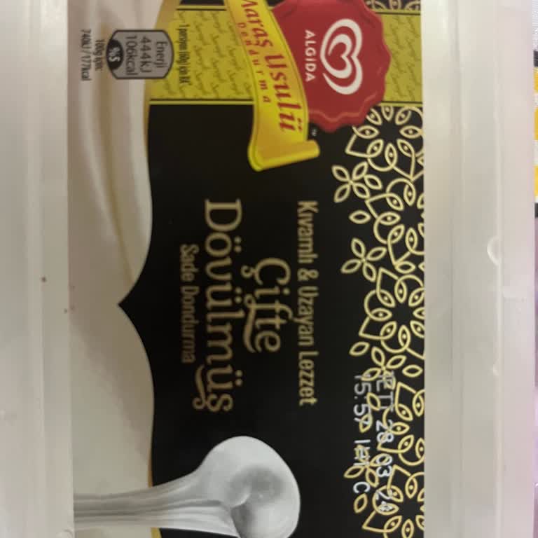 Algida Tarihi Geçmiş Ürün