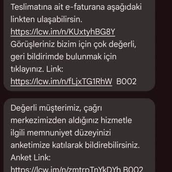 LCW Kargom Elime Ulaşmadı Herhangi Bir Yere Teslim Edildi