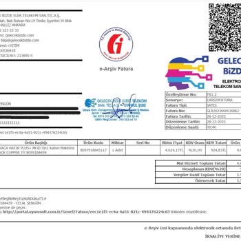 Gelecek Bizde Firması Hasarlı Ürünün İadesini Reddetti