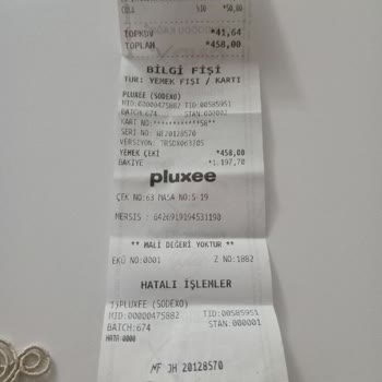 Pluxee Ödemesi 2 Kere Alındı