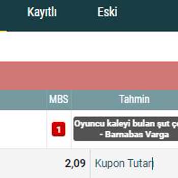 Nesine Tutan Kuponumu Tutmadı Olarak Gösterdi