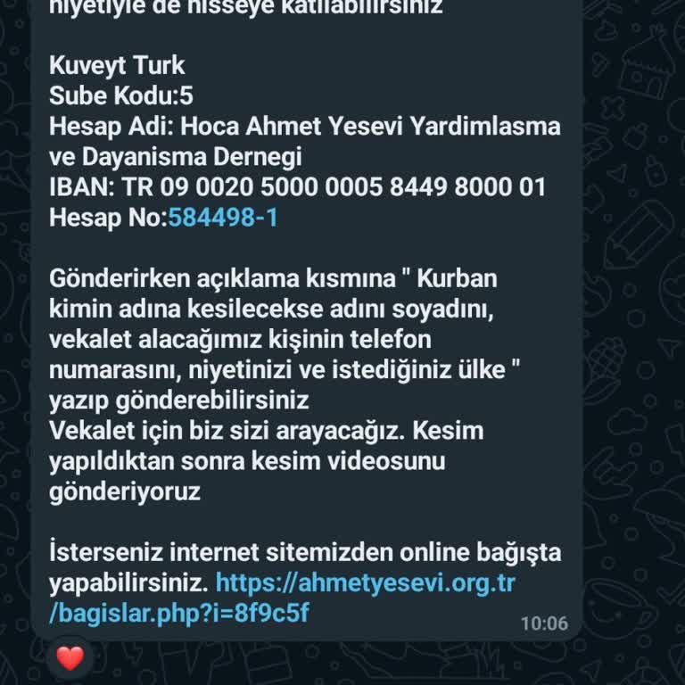 Hayder (Ahmet Hoca Yesevi Derneği) Kurban Bağışında İletişim Eksikliği Ve Destek Sorunu