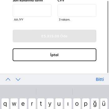 Sephora Kredi Kartı Numarası Geçersiz Yazması