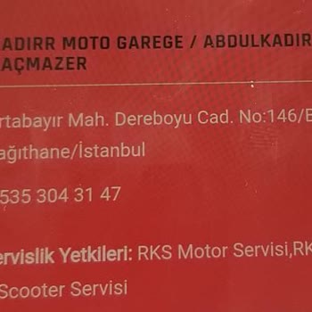 RKS Motor Takılan Parça Problemi Çözemediği İçin Ücret İadesini Talep Ediyorum