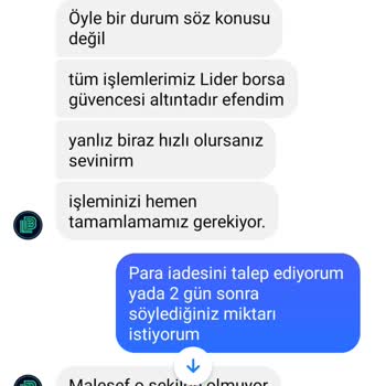 Finans Kuruluşları Adıyla Dolandırıcılık Lider Borsa Paramı İade Etmiyor