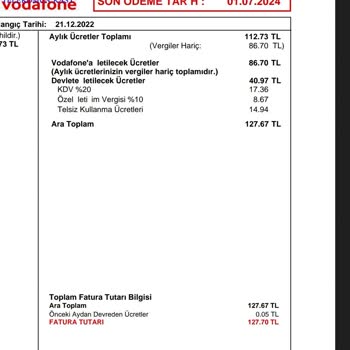Vodafone Taahhüde Uymayan Fiyat Hareketleri!