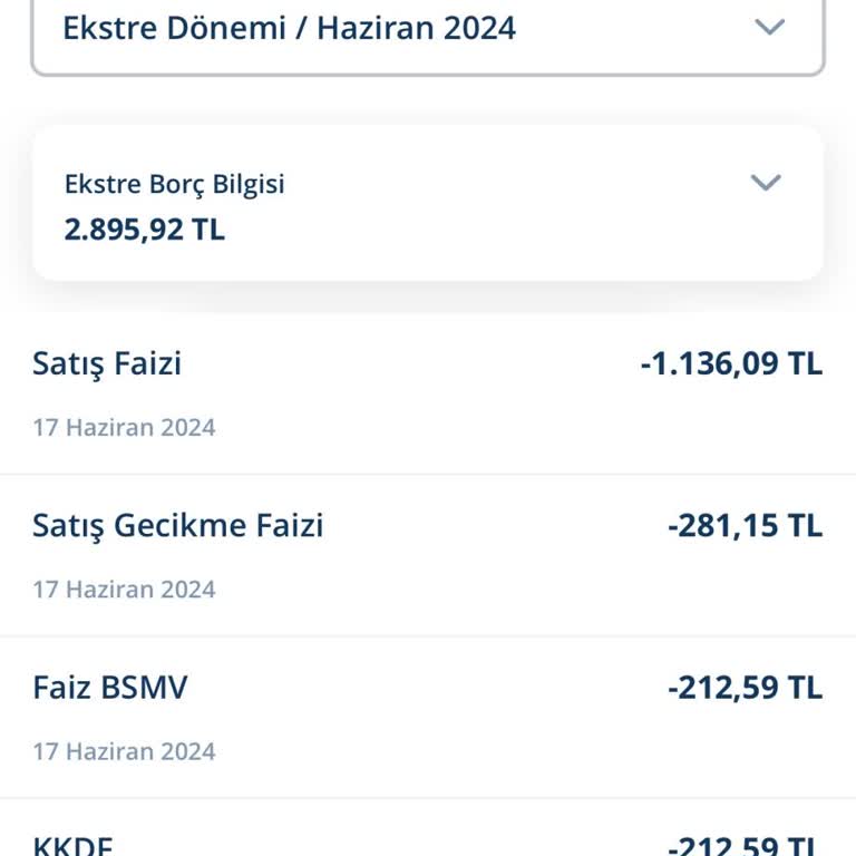 Denizbank Kredi Kartına Sürekli Satış Faizi Adıyla Borç Yansıtıyor