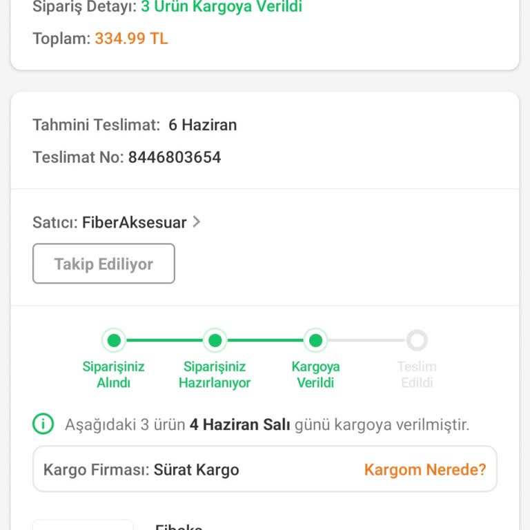 Trendyol 17 Gündür Siparişlerim Kargoya Verildi Yazıyor 8446803654
