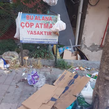 İbb - İstanbul Büyükşehir Belediyesi Barboros Mahallesi Çöplük