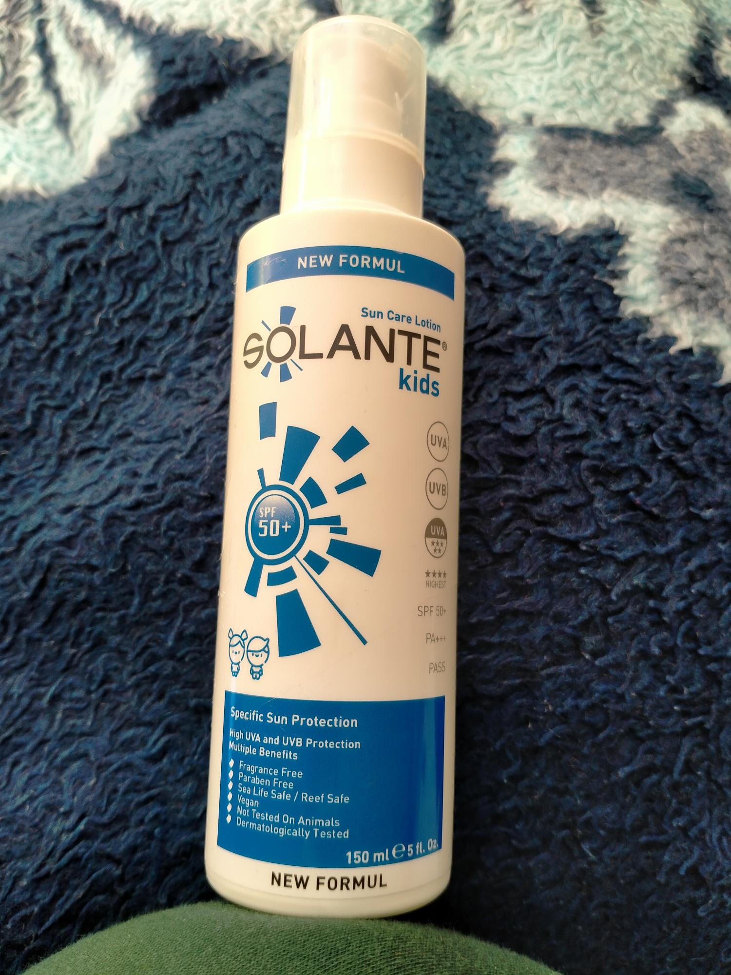Solante Kids Güneş Kremi Yoğurt Gibi Kalıyor Ve Akıyor - Şikayetvar