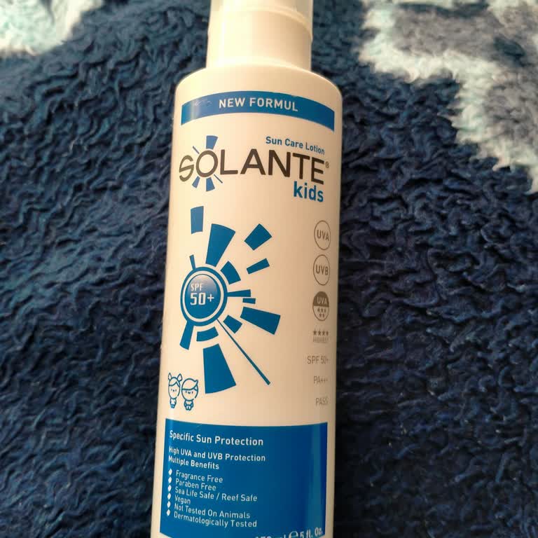 Solante Kids Güneş Kremi Yoğurt Gibi Kalıyor Ve Akıyor