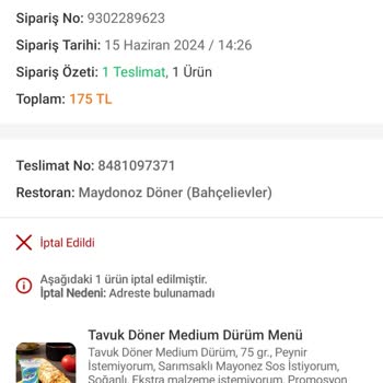 Trendyol Siparişimi Ulaşmadı Ve Ücret İadem Yapılmıyor
