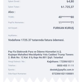 Pay Fix Fatura Ödeme Tam Bir Fiyasko
