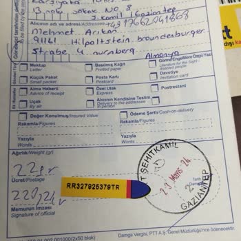 PTT Kargo Postam Nerede Olduğunu Bilmiyorum