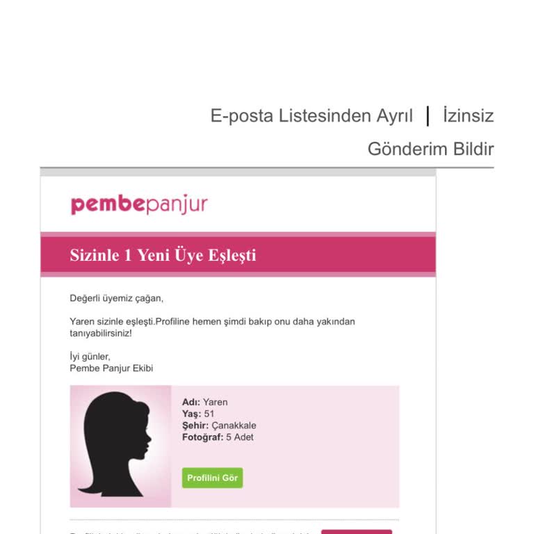 Pembe Panjur Üyelik İptali Ve Gelen Mailler