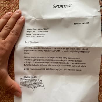 Puma Marka Ayakkabı Pişmanlıktır