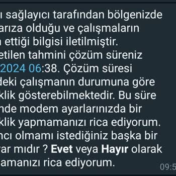 Millenicom Altyapı Çalışması Yüzünden Ev İnternetim Yok