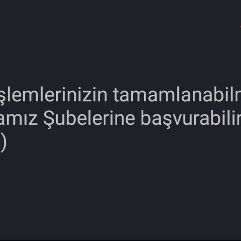 İş Bankası Hesap Açamama Sorunu