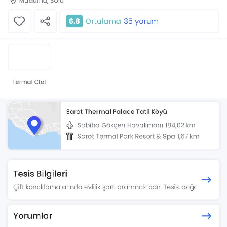 Sarot Termal Yüksek Fiyat Ve Eksik Hizmet Sorunu