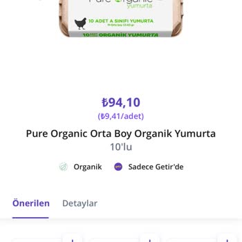 Getir Çürük Ürün Satıyor