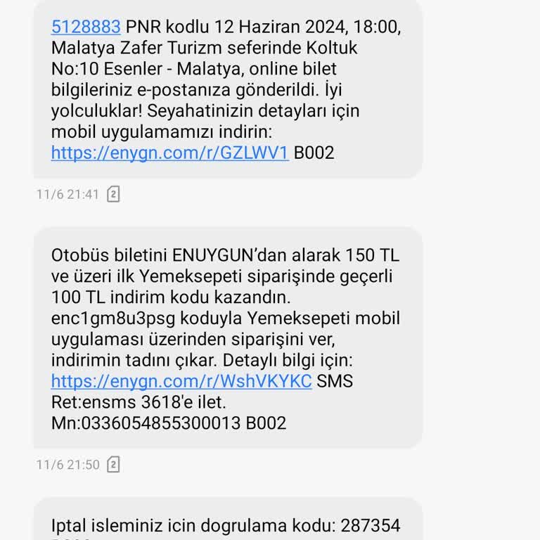 En Uygun İptal İadesi Yapılmadı