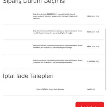 PHILIPS Ev Aletleri Philips Dikey Şarjlı Süpürge Hatası.