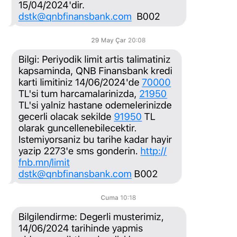 QNB Finansbank Kredi Kartı Limiti Ve Müşteri Hizmetleri Sorunu