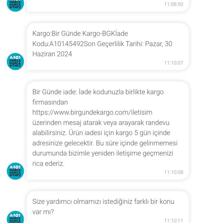 A101 Yanlış Ürün Mağduriyeti