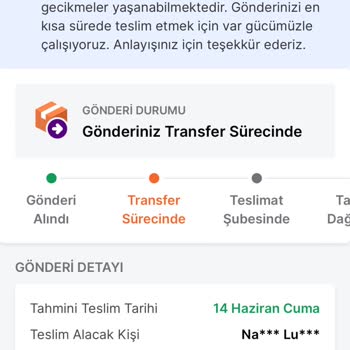 Trendyol Express Kargo Geç Teslimat Oluyor
